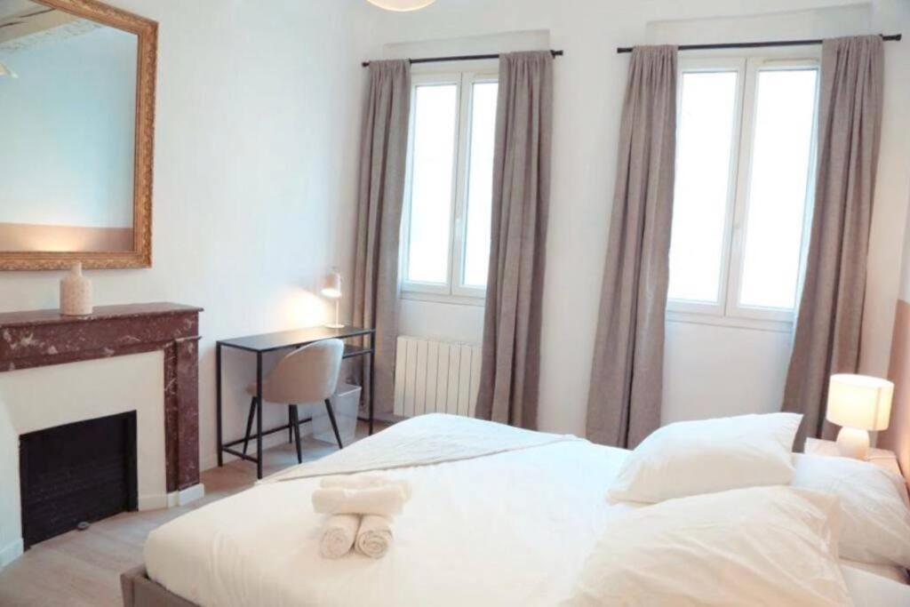 Magnifique T3 Sur Le Vieux Port-A 2 Pas Du Panier Apartment Marseille Bagian luar foto